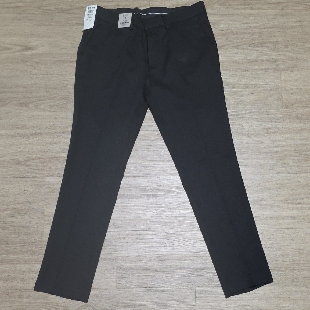 Kenneth Cole Men's Charcoal Dress Pants